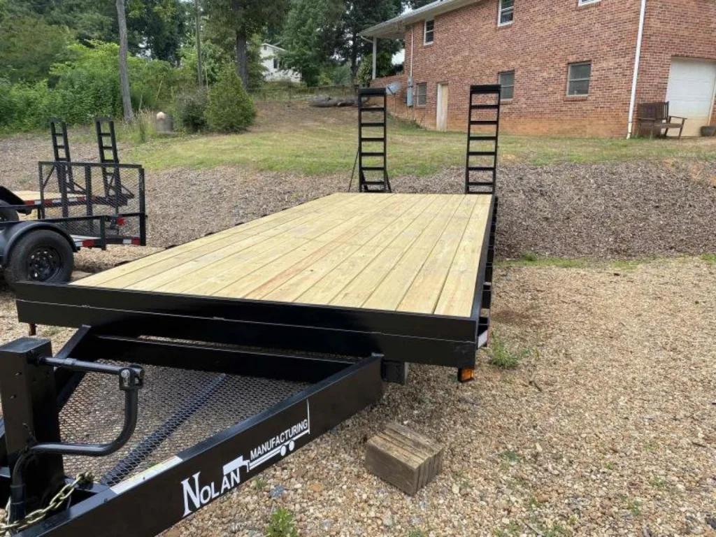 trailer with attached ramps