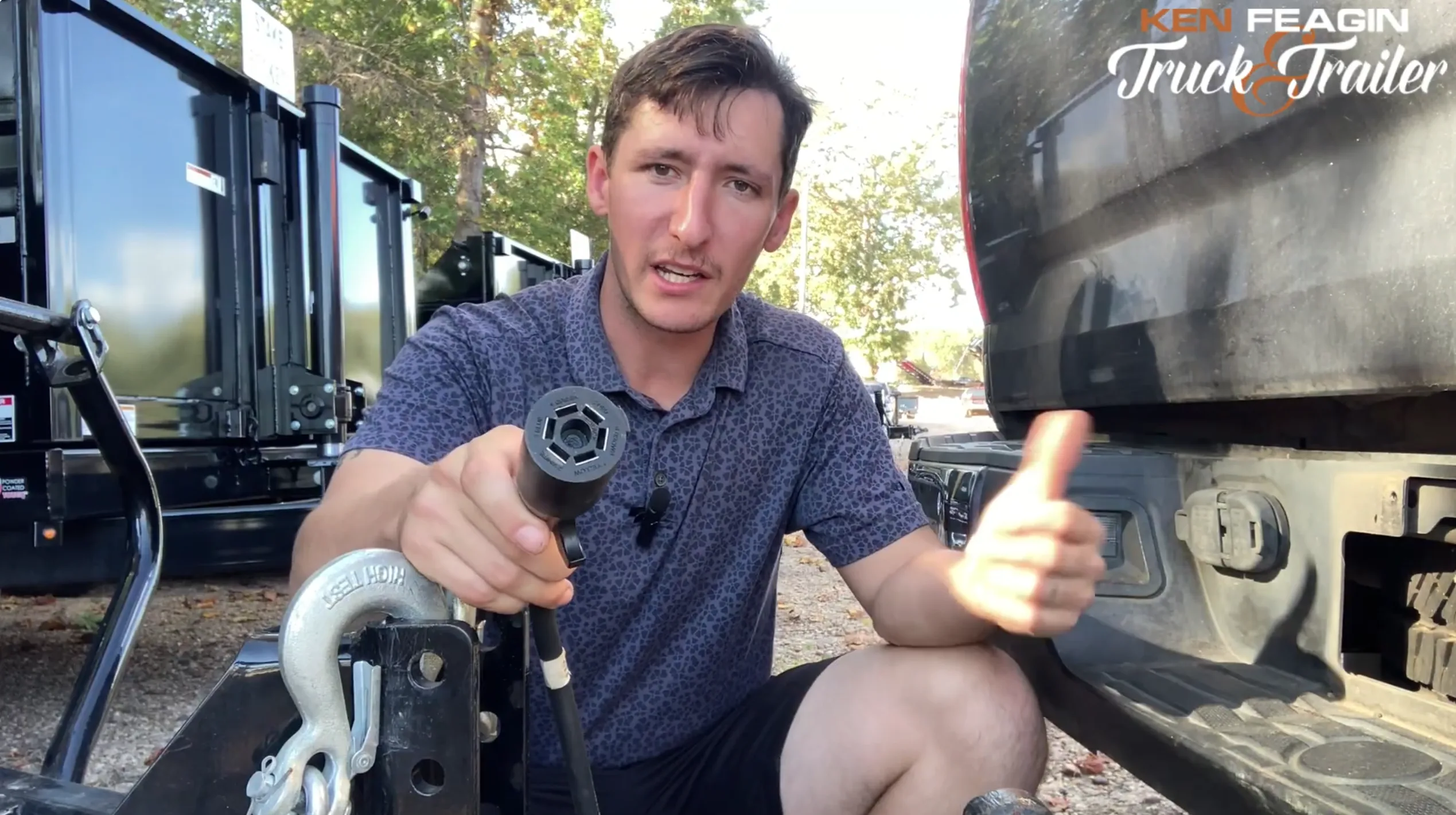 KFTT hero man demonstrating how to adjust electric trailer brakes
