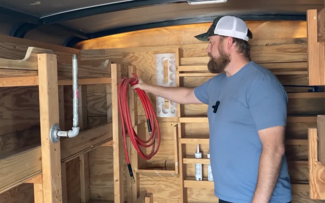 Enclosed Trailer Tool Storage Ideas for Contractors