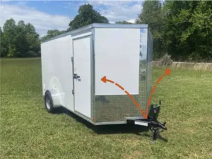V-nose trailer aerodynamics